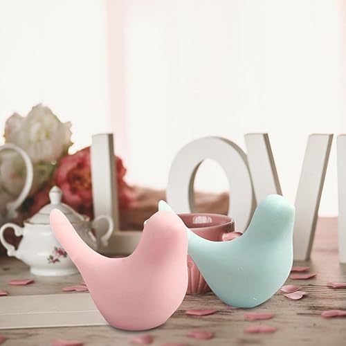 Miniatura 3 de Moldes de resina 3D de silicona, moldes de silicona para pájaros para resina epoxi, moldes de vela en forma de pájaro para Pascua, primavera,