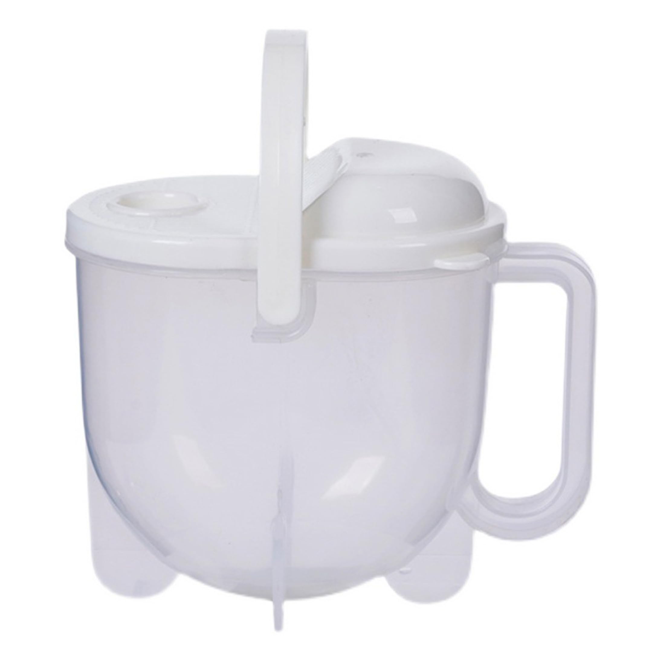 Monetais Rice Washer Strainer Bowl - No-Hand-Contact Rice Rinser Food-Grade Plastic Colander with Handle for Kitchen Restaurant strainer