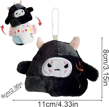 Reversible Plush Toy Cartoon Sensory