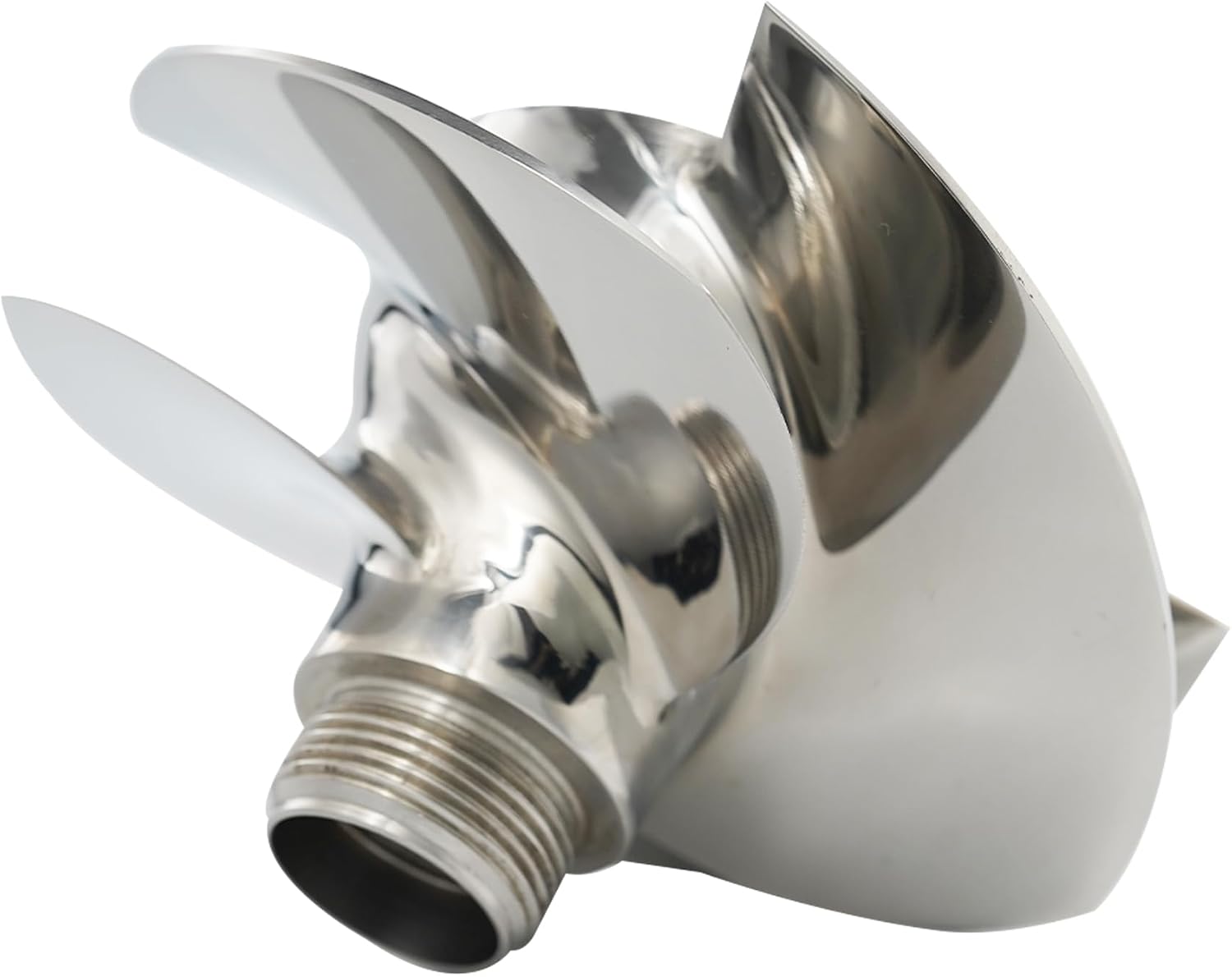 Jet Ski Impeller Kit 267000948,fit Sea-Doo Spark 900 ACE, Spark 900 HO ACE, Spark TRIXX, Jet Ski 140mm 4-Blade Polished Impeller with Wear Ring, Wrench and Seal