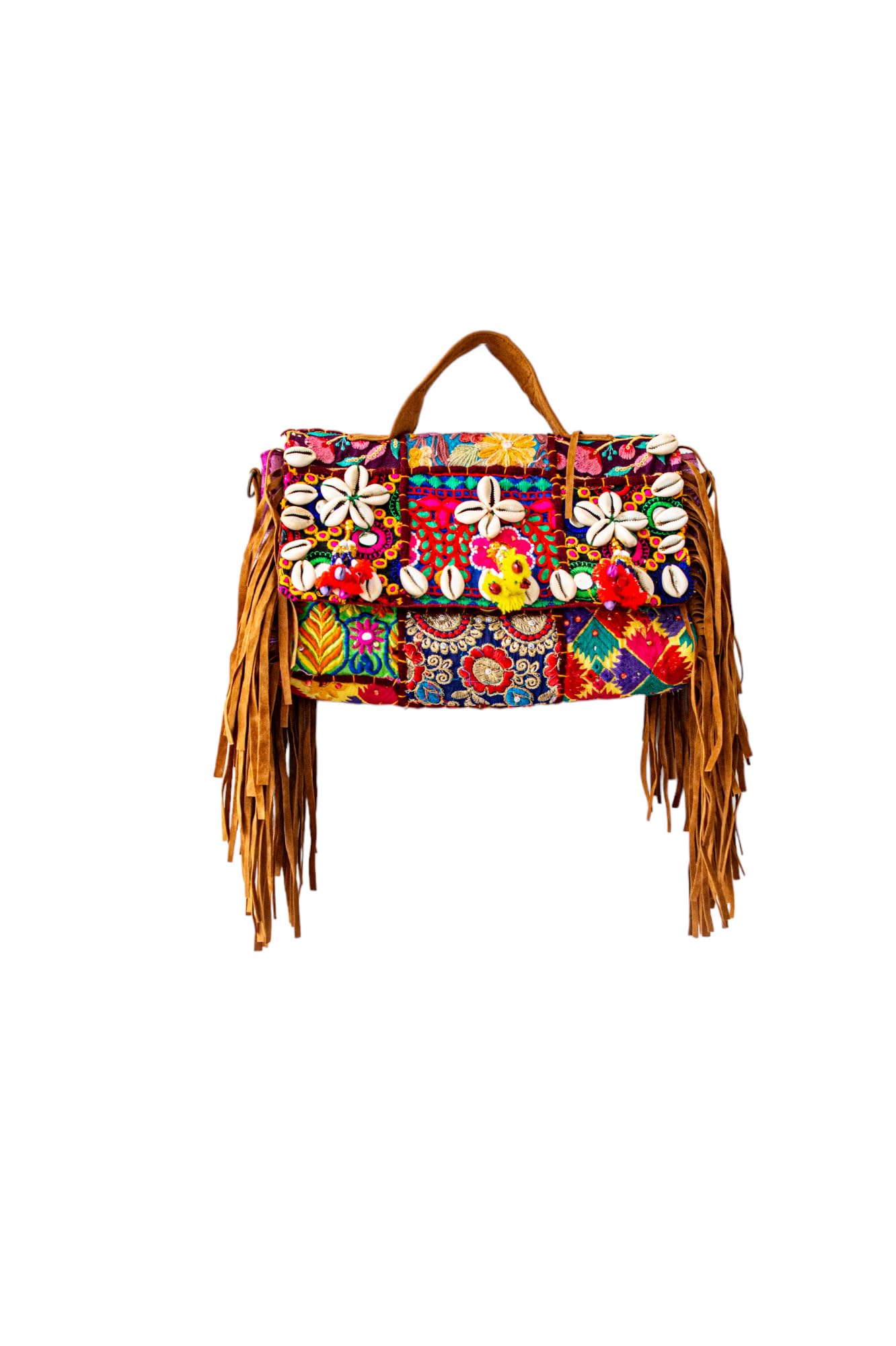 DECORDILL Handcrafted Banjara Patchwork Handbag With Detachable Sling, Assorted, Small, Pattern For Women And Girls For College, Social Outings, Festivals Or Parties (B0D9LG94QQ) Amazon Price History, Amazon Price Tracker
