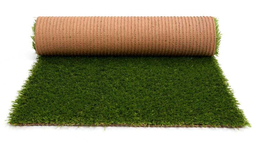 Rouleau de gazon synthétique Caress 25mm - 1m x 5m soit 9.95 le m²