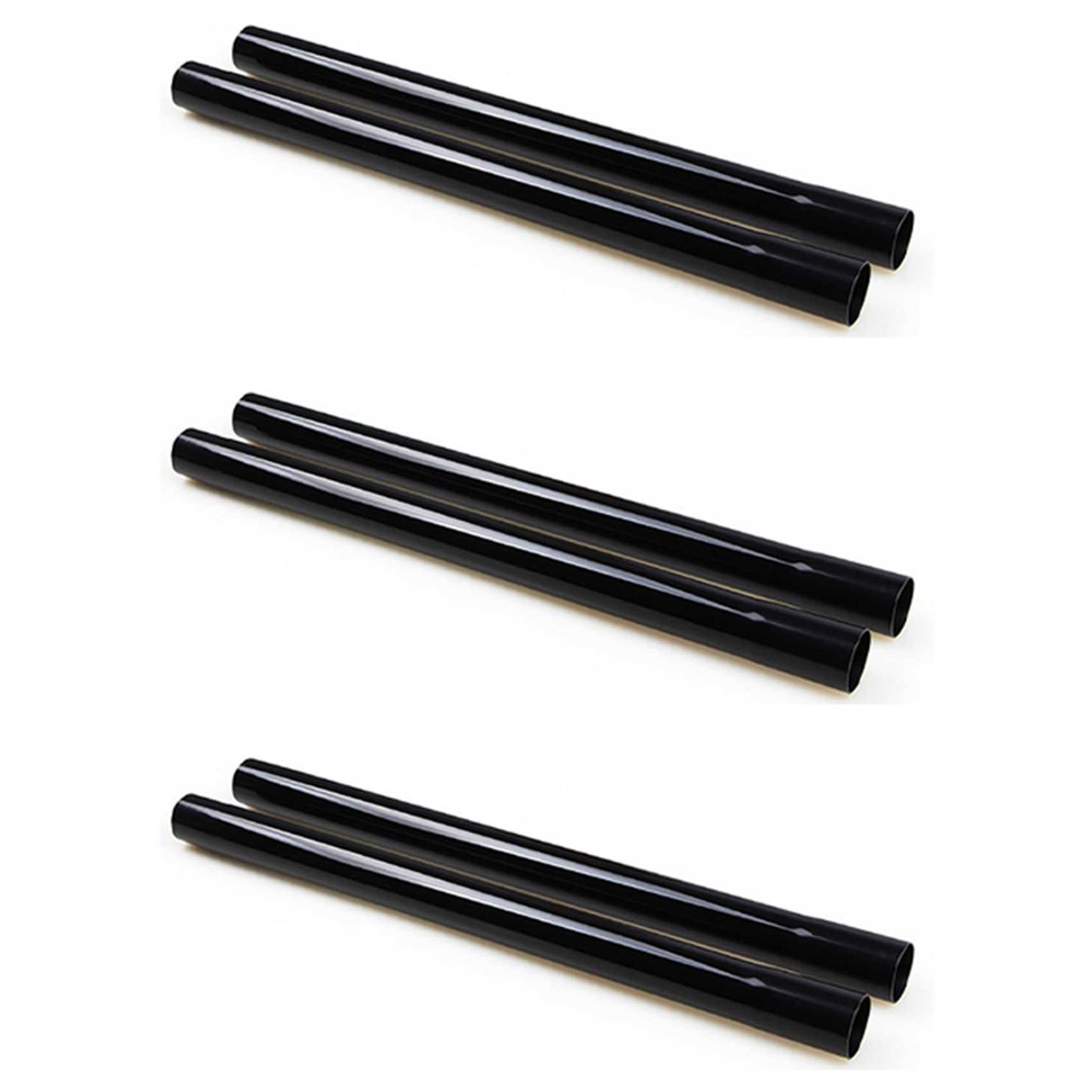 Hndhbfgrt Black Universal Extension For Vacuum Cleaner, 32Mm Inner Diameter Vacuum Hose Plastic Wand Pipe 6Pcs