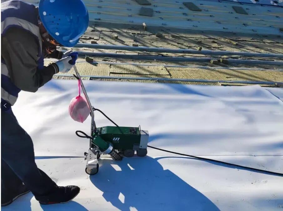 Plastic Welder Roof PVC Waterproof Membrane Welding Machine TPO Automatic Welder