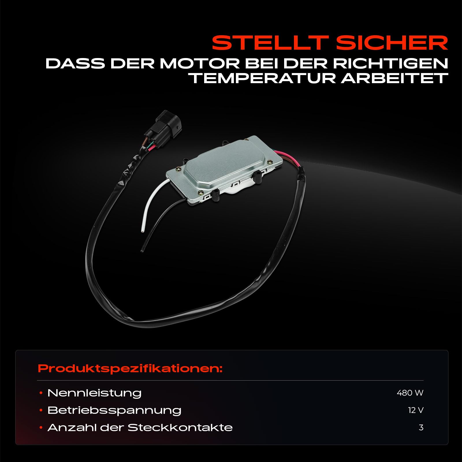Frankberg Servopumpe Steuergerät 3-polig Kompatibel mit 1er E81 E87 E88 3er E90 E93 E92 3er Touring E91 X1 E84 Z4 R.o.a.d.s.t.e.r E89 Replace# 1137328144