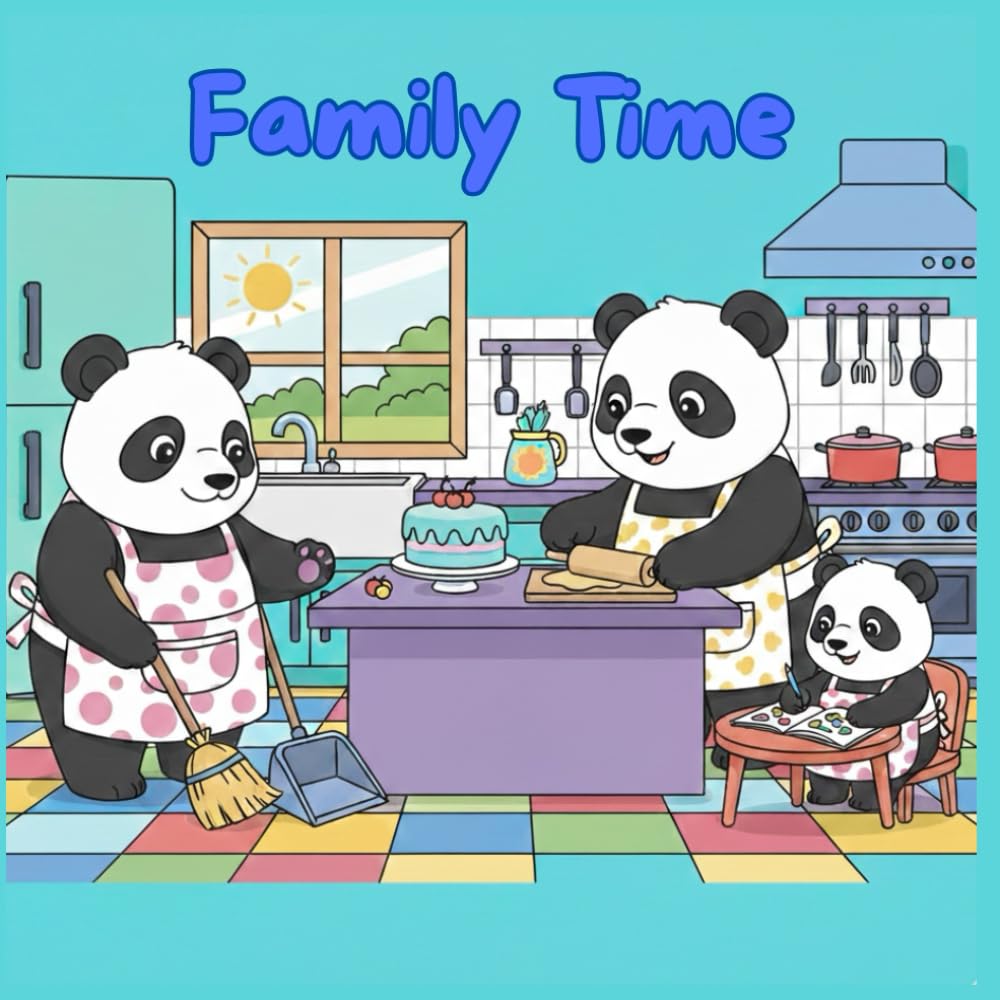 Family Time: Coloring Book