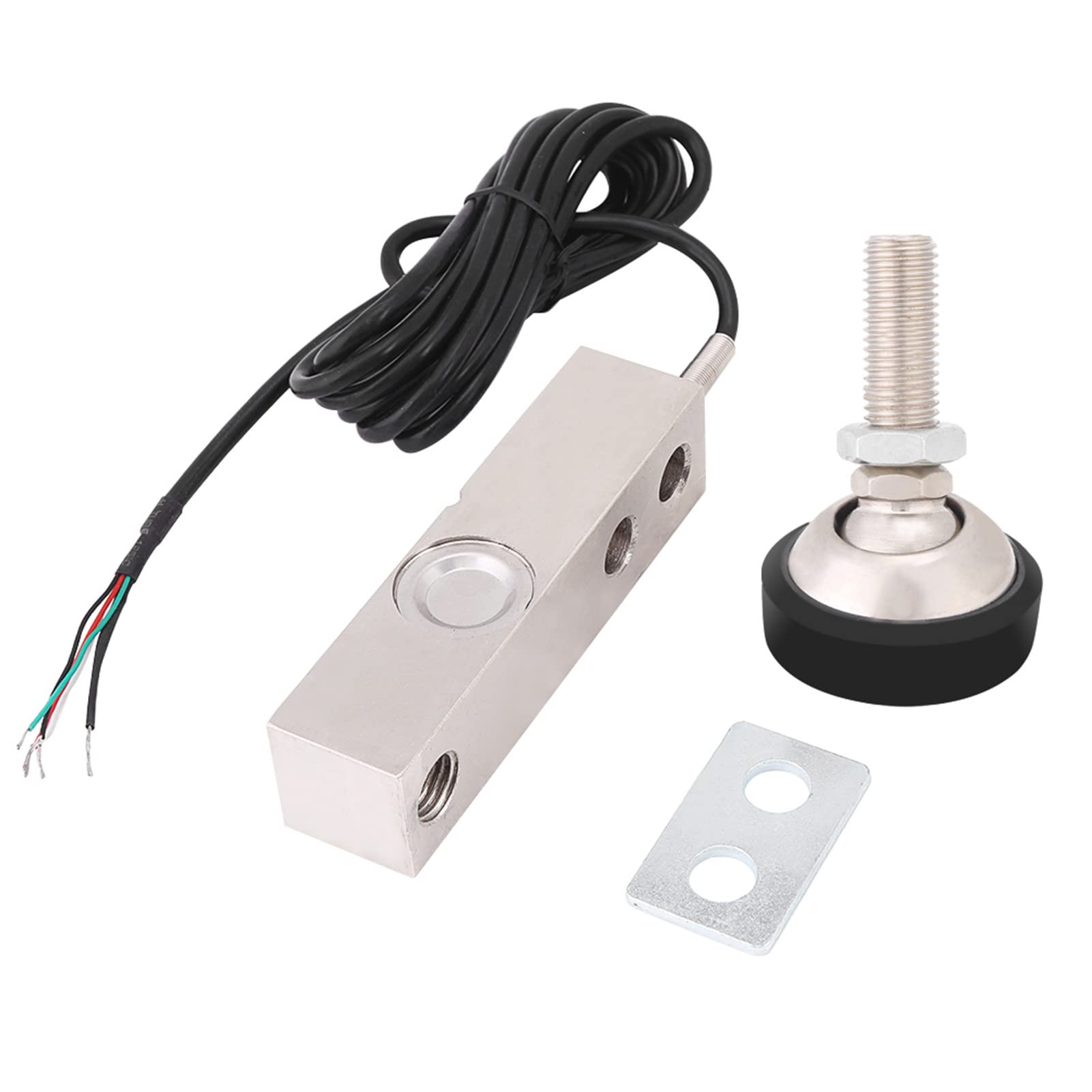 High Precision Small Loadometer Sensor 1000kg Alloy Steel Load Cell Sensor Indoor Weighing Sensor with 4-Core Shielded Cable, PSD - F1 for Electronic Scale Track Scale