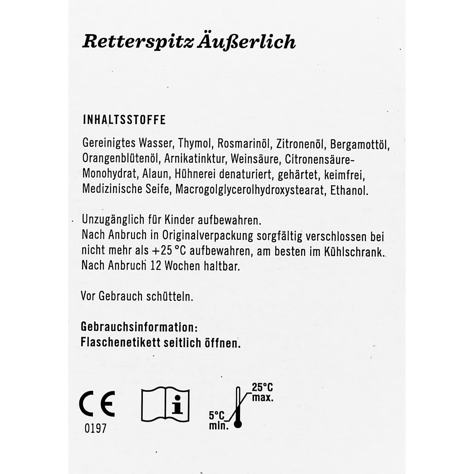 Retterspitz äußerlich I zur äußerlichen Anwendung als Wickel I 2x 1L im Sparset I plus PharmaPerle giveaway