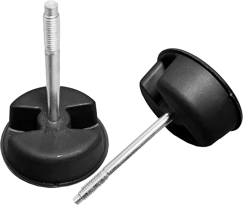 Parafusos com manopla de fixação do teto rígido Targa AR-PRO para Jeep Wrangler JK/JKU 2007–2017 – Pacote com 2