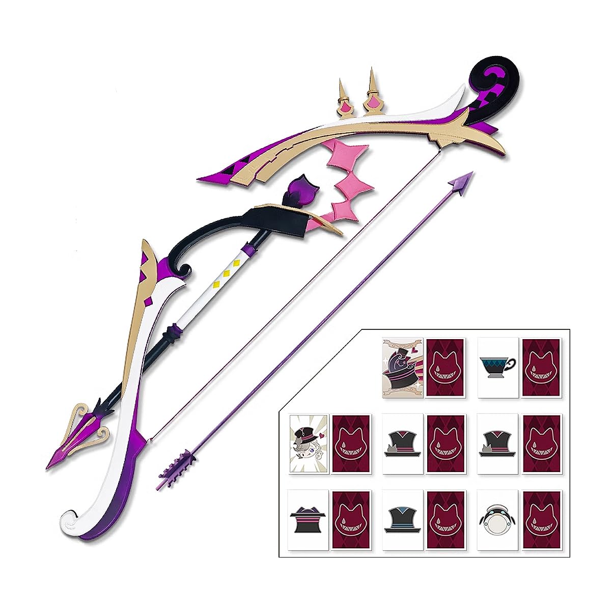 原神 リネ 武器 始まりの大魔術 弓 コスプレ Amazon.co.jp: 原神 リネ コスプレ道具 弓 始まりの大魔術 魔術