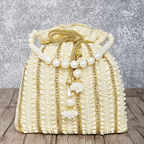 Image of Peora Potli Bags for Women Bag Clutch Ethnic Bride Purse Gift for Women