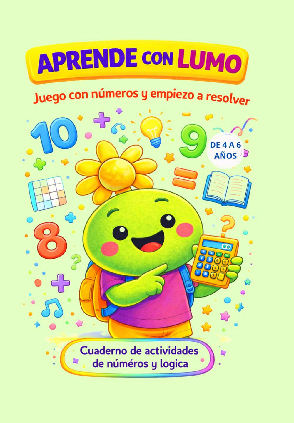 Aprende con LUMO: Juego con números y empiezo a resolver (4–6 años): Cuaderno de actividades para contar, sumar y pensar