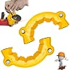 2 Pcs 2025 New Drill Bit Sharpener, Drill Bit Grinding Attachment, Precision Drill Bit Sharpening Guide Tool, Multipurpose Drill Bit Grinding Sharpener, Drill Bit Sharpener for All Bits