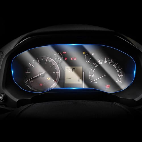 CKLS Dashboard Instrument Panel Screen Protector Car Accessories Interior Details Stickers Film Cover TPUfor Toyota Prado 2018-2023