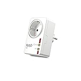 FRITZ!DECT 200 - Intelligente Steckdose für das Heimnetz, steuerbar zum Energie sparen, deutschsprachige Version Single