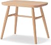 Mu-Ji Ryohin Beech Material Stool Width 52.5×Depth 34×Height 44 cm Round Legs 12892380