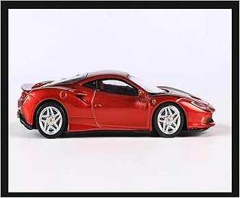 Amazon | 絶妙なカーモデル 1:64 フェラーリ F8 トリブート合金モデル