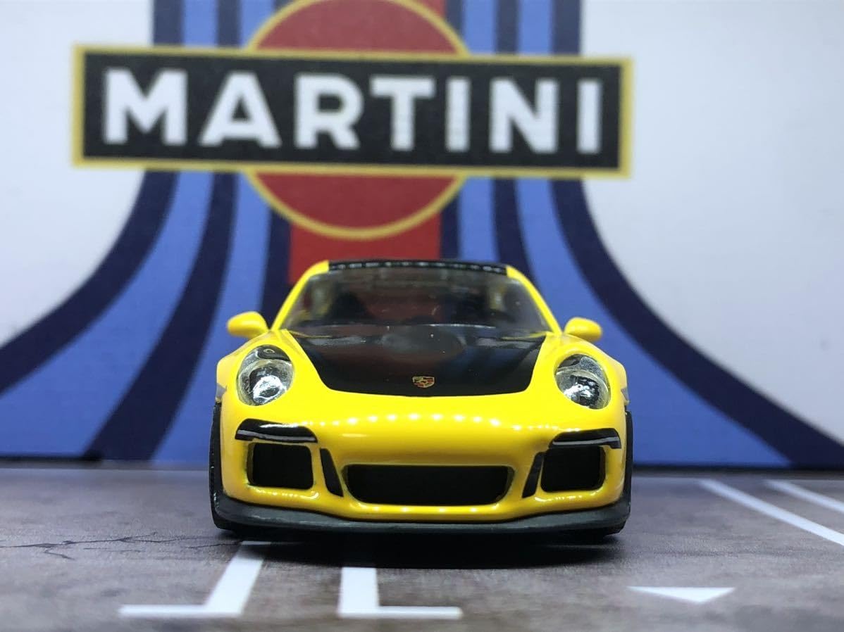 Porsche - 新品ポルシェ GT3 イエロー1/18 ミニカー HotWheels Porsche - 新品🎁ポルシェ GT3 イエロー👍1/18 ミニカー