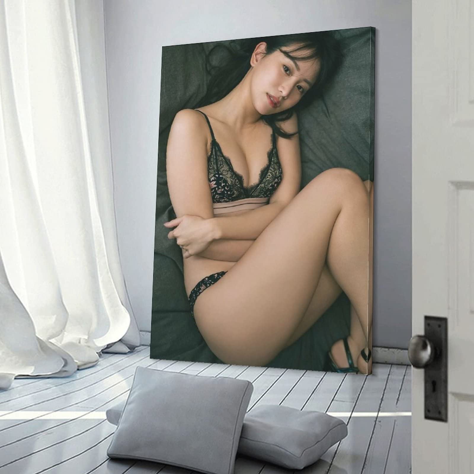 Amazon.co.jp: 永尾まりや 水着 アート写真 ビキニポスター キャンバス