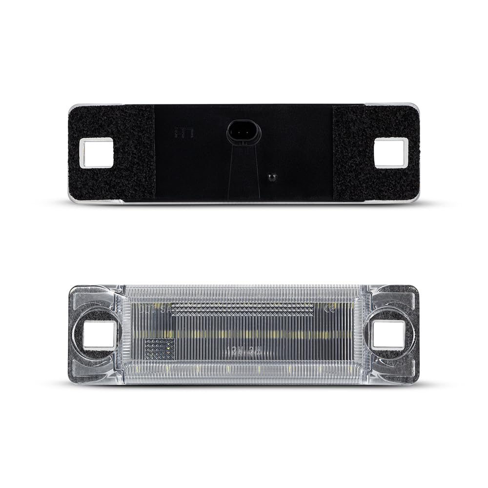 2 Stück LKW-Ladeflächen-Frachtlicht, eingebaut in Canbus-Auto, weiße Kofferraumlampe mit Draht, optional for Dodge RAM 1500 2500 2016–2018(The light)