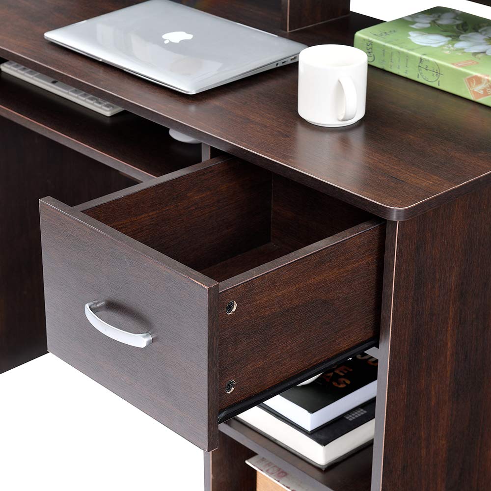 ROCKPOINT Axess Computer Keyboard Tray and Drawer Small Home Office