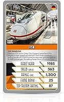 Vista 6 de Top Trumps Trains Classics - Juego de cartas, aprende sobre el metro de Londres, los trenes de hielo alemanes y Beijing Shanghai en este juego