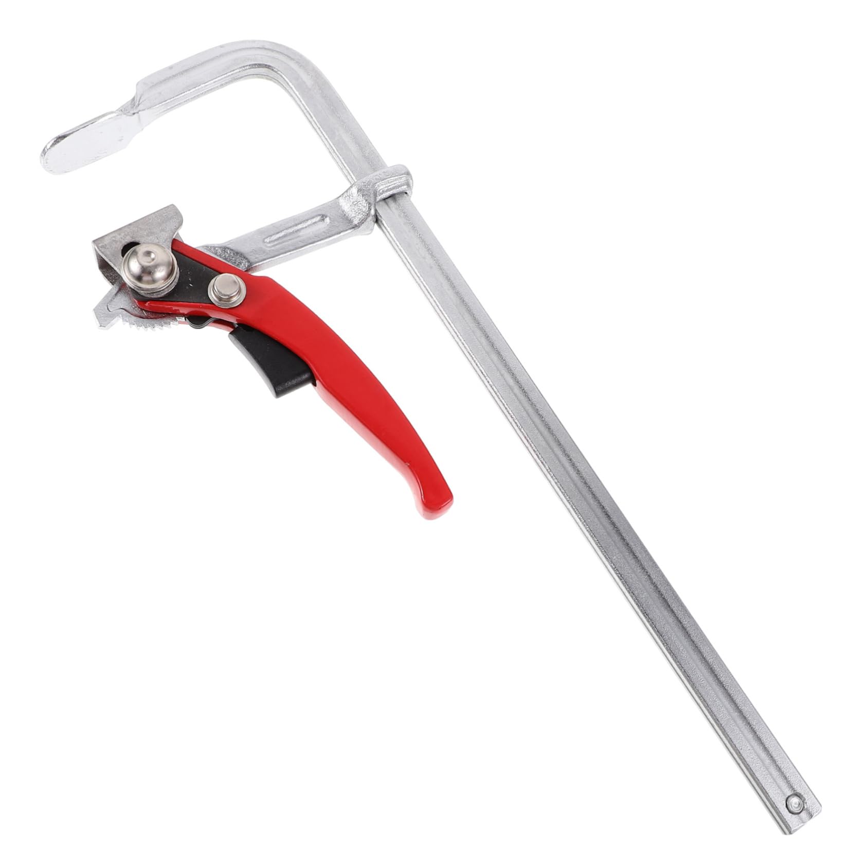 Hemobllo Morsetto Pesante Tipo F per Lavorazione del Legno, Clip di Fissaggio Resistente in Acciaio al Carbonio, Antideformazione e Risparmio di Lavoro per Fai da Te e Colore Casuale