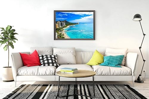 Miniatura 4 de Kit de pintura de diamante 5D para manualidades, diseño de roca y esqueleto, con símbolo de hipster, 12.0 x 16.0in, para adultos y niños