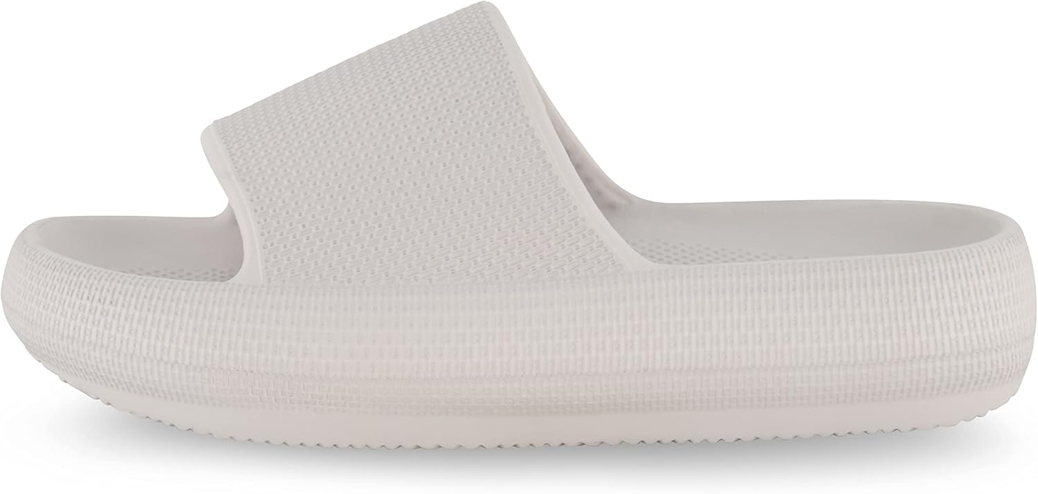 CUSHIONAIRE Kid's Feather pool slide with +Comfort, Lt. Grey 11 - Image 2