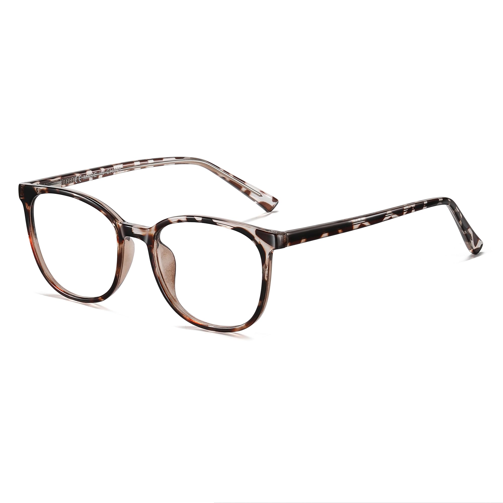 Lunettes de blocage de la lumière bleue, monture ronde, anti-fatigue, anti-UV, lunettes de jeu d'ordinateur pour homme et femme