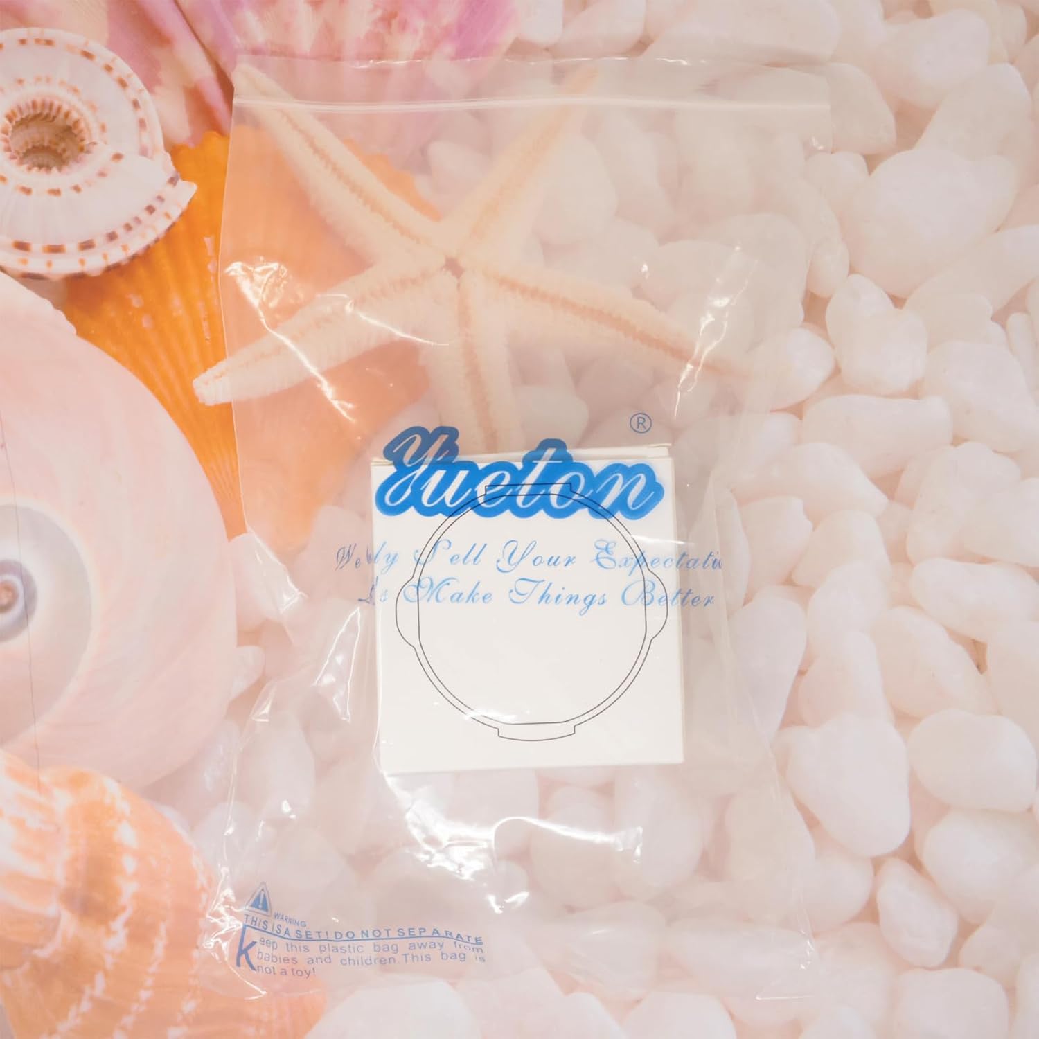 "yueton 1Pack Denture Bath Case Portable Denture Soak Container Mouth Guard Storage Box with Pale Pink Strainer Basket for Travel Cleaning, Sapphire Blue"