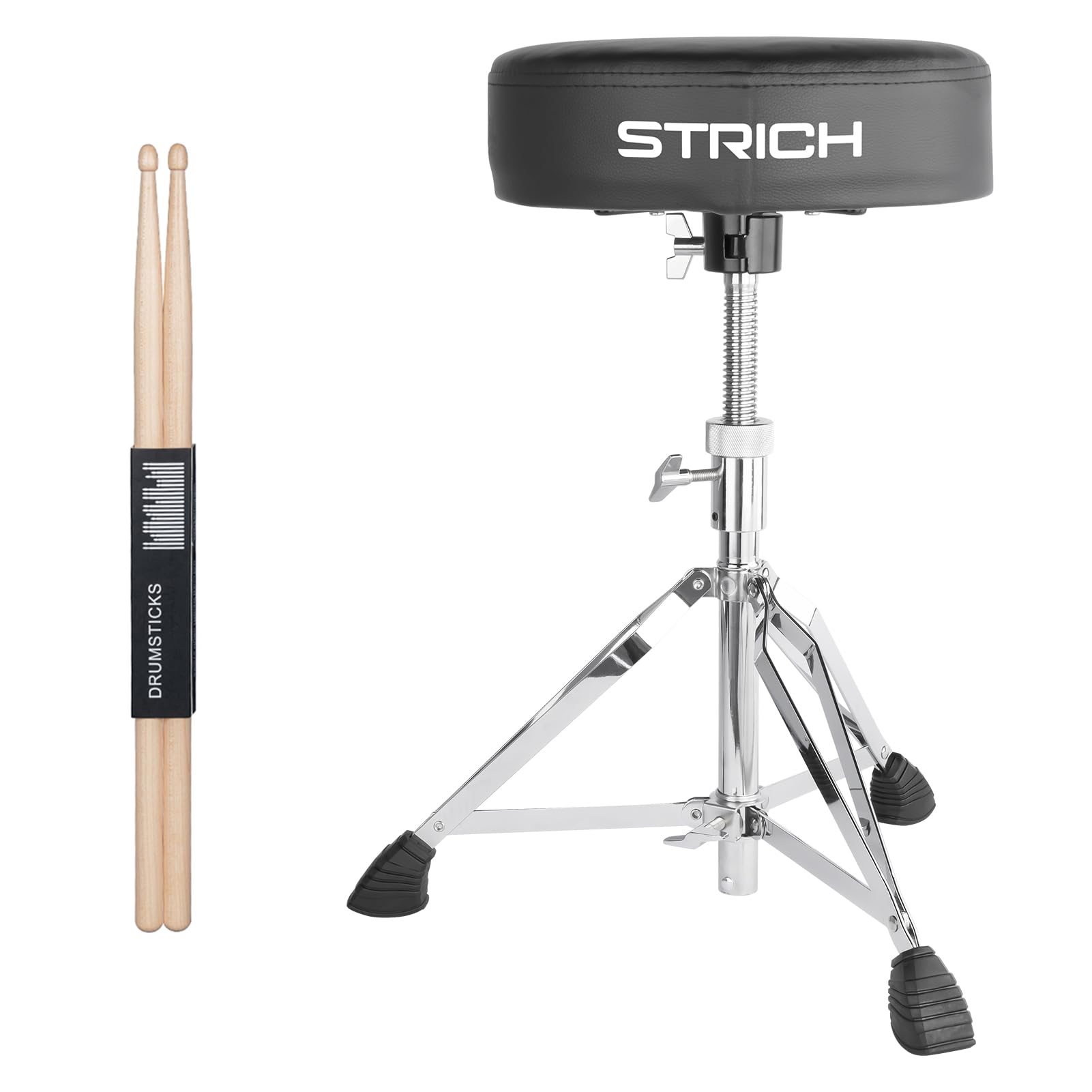 Amazon.co.jp: STRICH ドラムスローン ドラムスツール 回転式 46