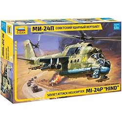 61WoQW1cvqL. AC AC SR250,250 Zvezda 500787315 - Maqueta de helicóptero teledirigido Mi 24P (Escala 1:72 MIL, para Montar en construcción, modelismo de pie, aficiones, Manualidades, Kit de plástico)