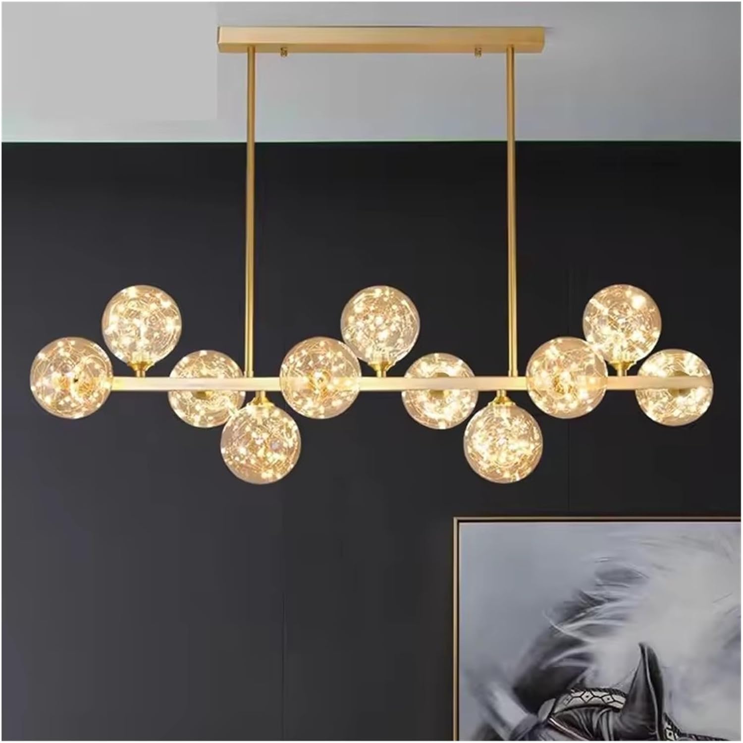 Nordic Home Decoration Crystal Chandelier Restaurant Ceiling Lamp Villa Chandelier Indoor Lighting Lamps,Indoor Illumination