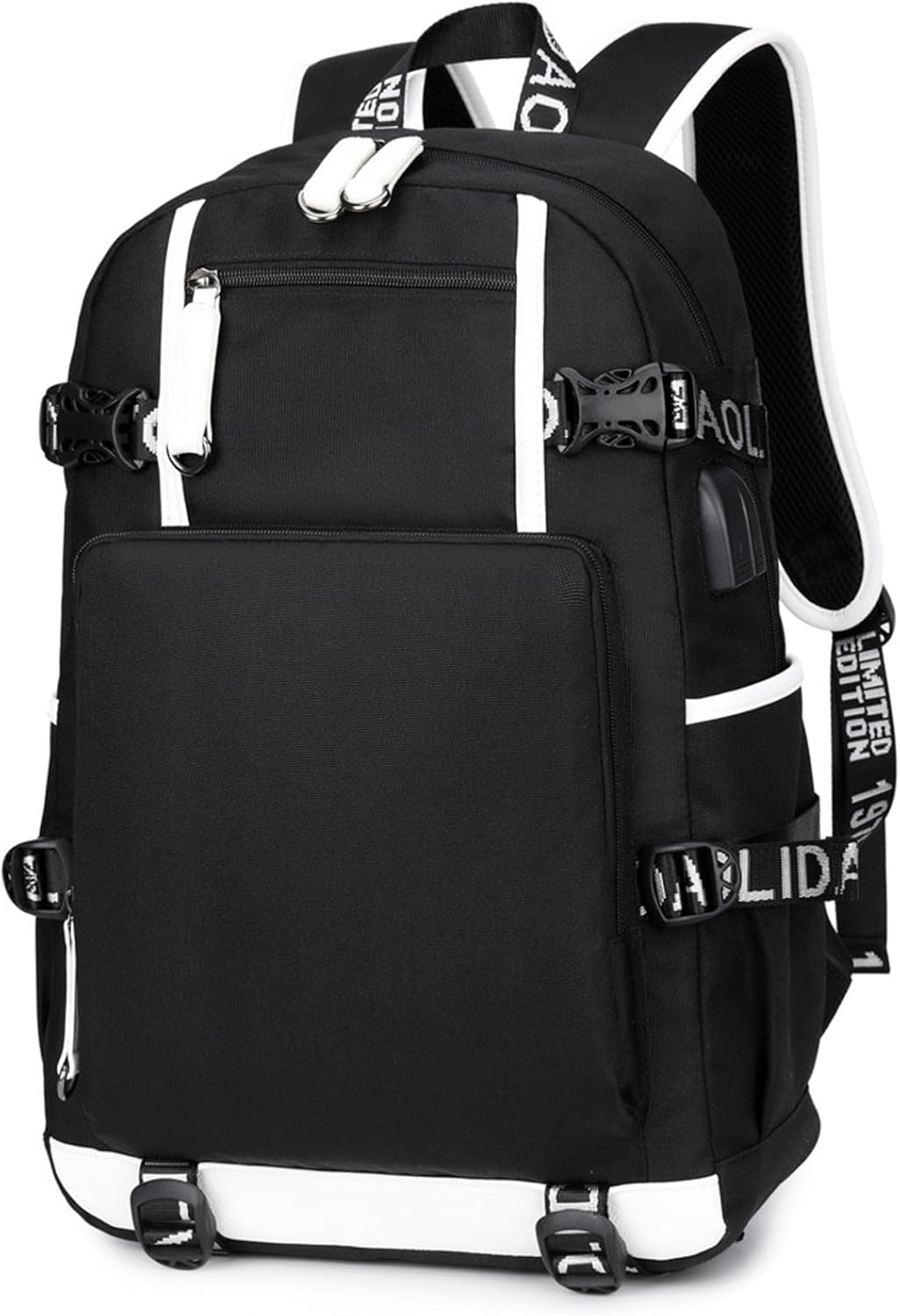 Anime DanDaDan Backpack Daypack Laptop Bag Student School Bag Rucksack 10