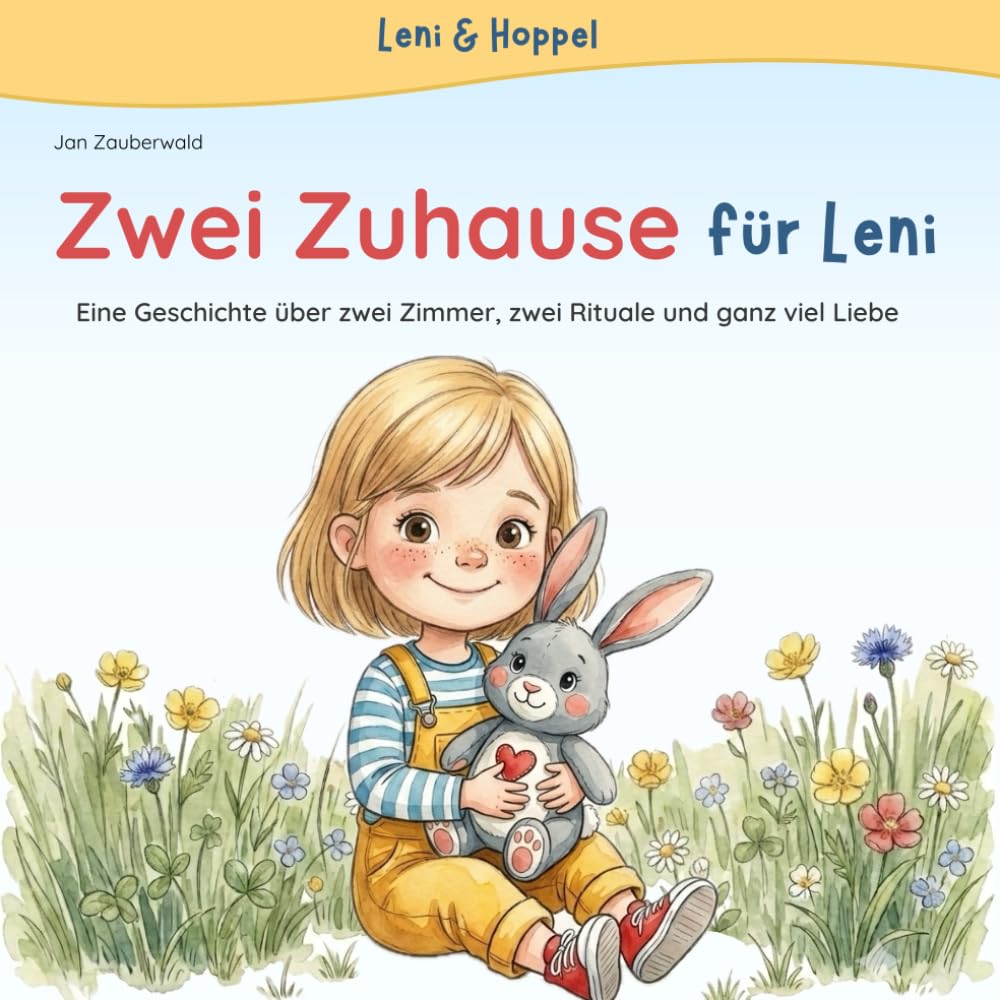 Zwei Zuhause für Leni: Eine Geschichte über zwei Zimmer, zwei Rituale und ganz viel Liebe (Leni & Hoppel)
