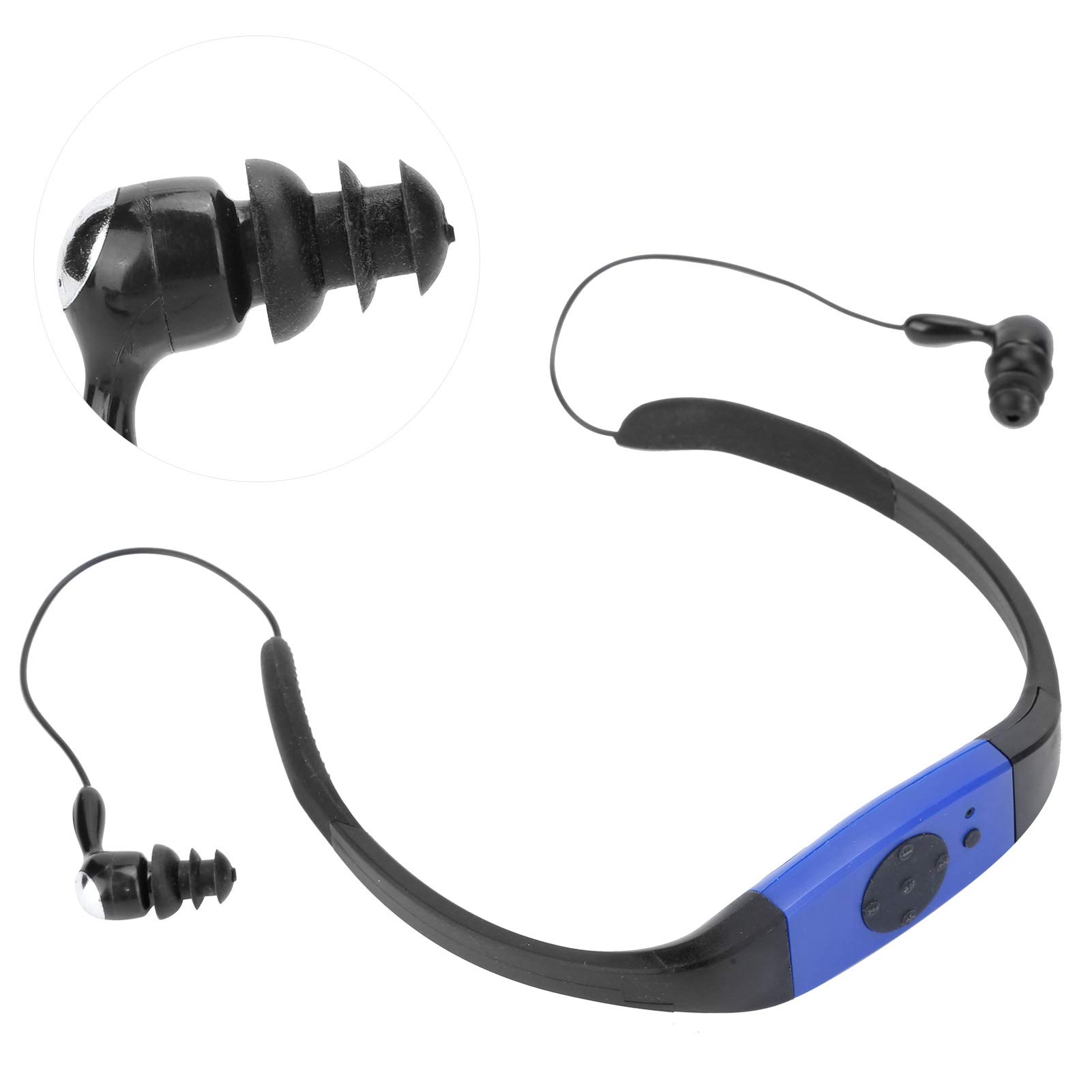 Casque IPX8 étanche pour la Natation, Lecteur MP3 étanche, écouteurs sous-Marins pour la Natation, la Course, la Plongée, Etc.
