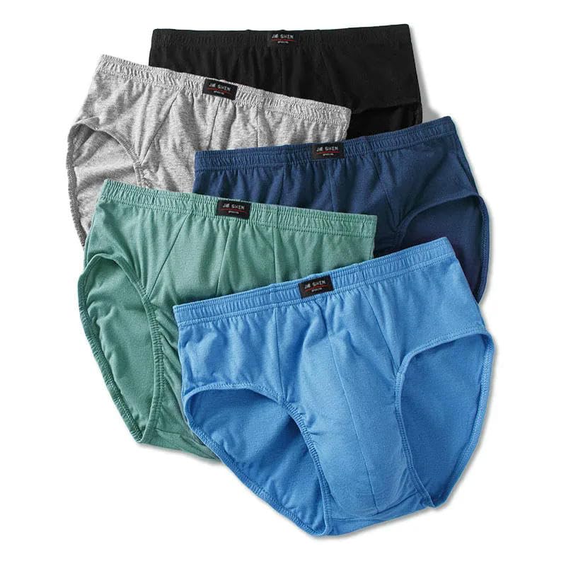 KOSTEN Large Size Men'S Underwear 5Pcs 8Xl Cotton Men Briefs Men'S Underwear2