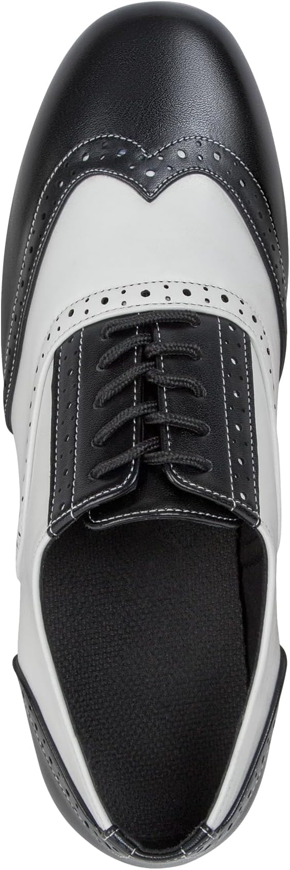 Linodes Men's Latin Dance Shoes 1 Inch Leather Sole Ballroom Salsa Tango Waltz Character Shoe-Colorful
