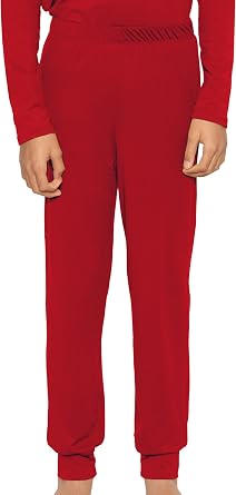 STRETCH IS COMFORT Youth Boys Cuffed Lounge Pants | Soft Knit Joggers | Pull-On Soft Bottoms | Relaxed Everyday Fit | 416