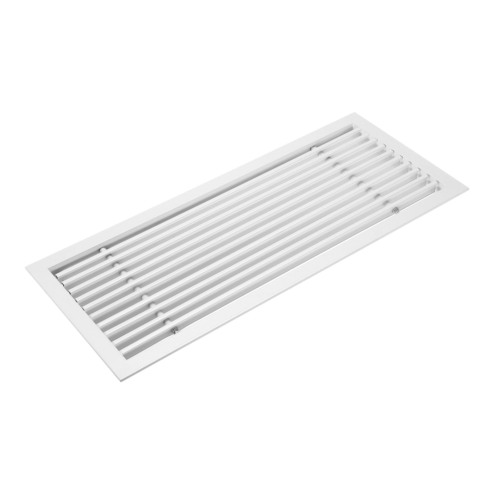 PATIKIL Rejilla De Ventilación Lineal De 20x8 Pulgadas Para Techo Blanco