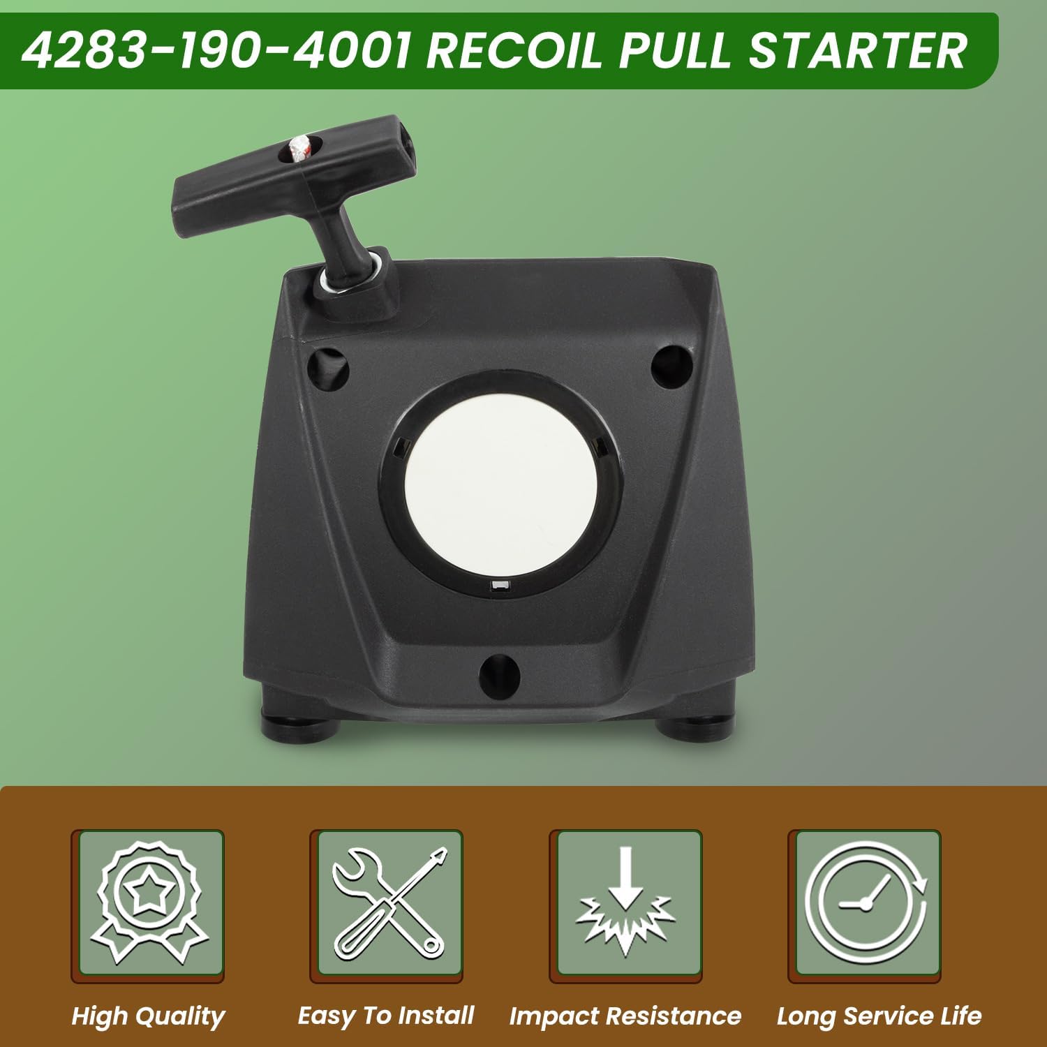 4283-190-4001 Recoil Pull Starter Compatible with Stihl BR800 BR800X Backpack Leaf Blower Pull Cord