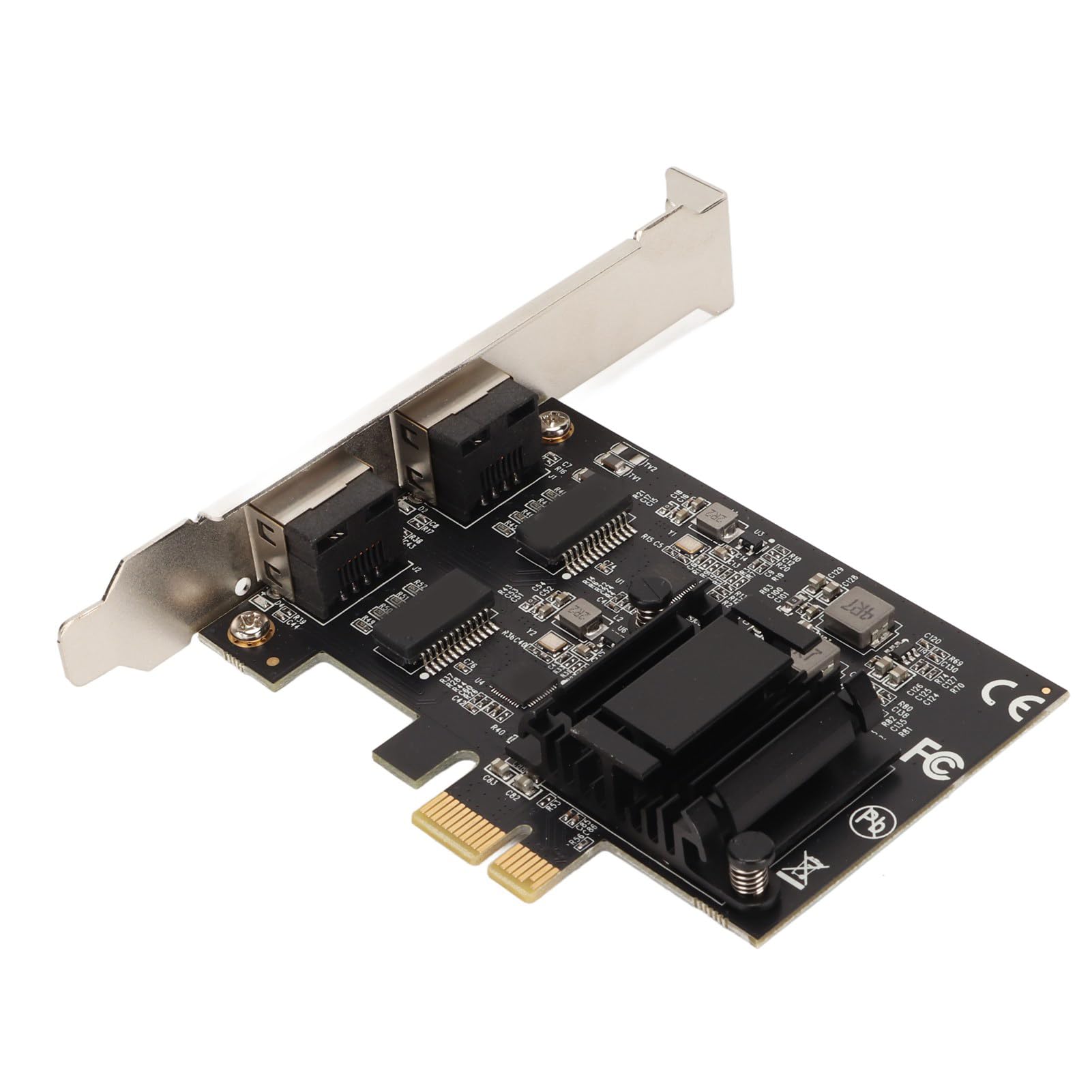 Carte Réseau PCIe Double Port 2,5 Gbit/s, Puce RTL8125BG