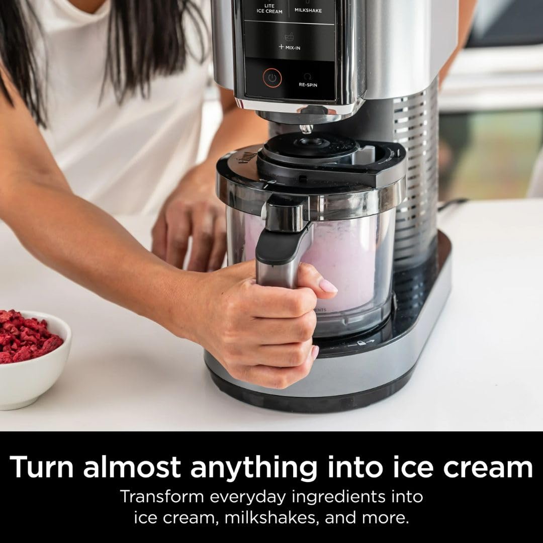 Amazon.com: Ninja CREAMi NC300 Ice Cream Maker, 5 One-Touch