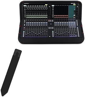 BoxWave Stylus Pouch Compatible with Allen & Heath Avantis - Stylus PortaPouch, Stylus Holder Carrier Portable Self-Adhesive for Allen & Heath Avantis - Jet Black