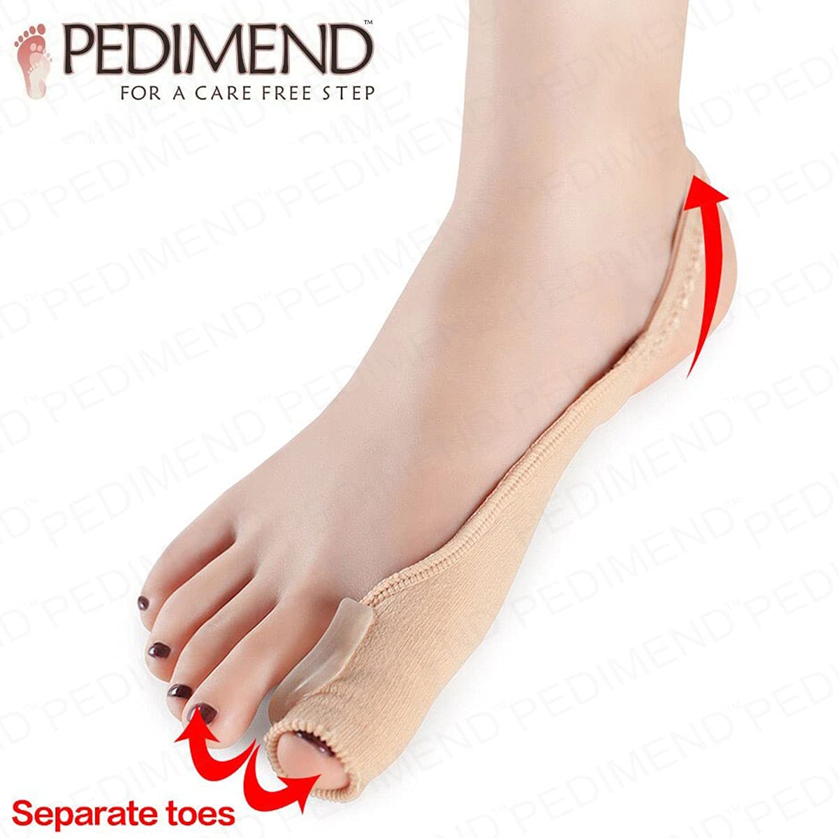 pedimendtm Big Zehenspreizer Answers | Fuß Brace für Ballenzehen Corrector Hilfe | für Hallux Valgus Hammer Fuß Schmerzlinderung Behandlung