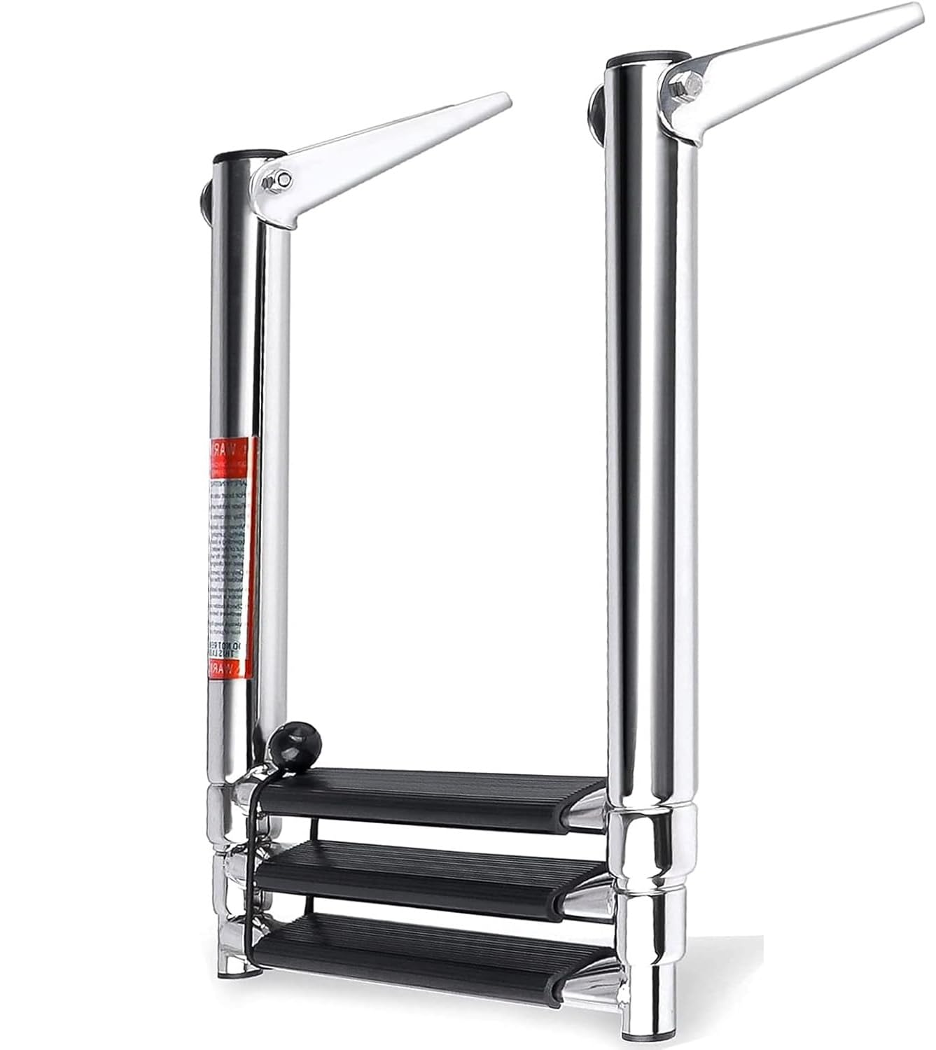 TREPPE - Scala pieghevole in acciaio inox barca, scala telescopica per barca yacht 3 gradini