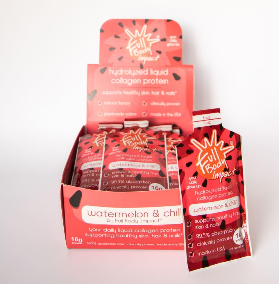 Buy Liquid Collagen Protein Supplement 16,000mg (16g) of Hydrolyzed