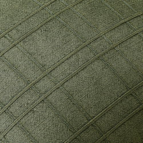 Image of MIULEE Decorative Linen Check Throw Pillow Covers Neutral Farmhouse Vintage Spring Pillow Covers 18x18 Set of 2 Boho Modern Home Decor for Sofa Couch Bedroom Cushion Dark Olive Green