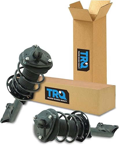 Miniatura 91 de TRQ - Conjunto de puntal delantero y resorte helicoidal (lados del conductor y del pasajero), para auto